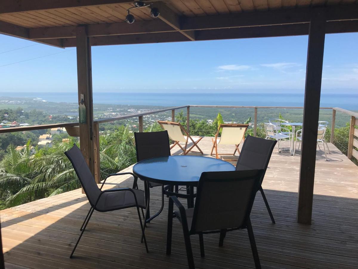 Lounge Des Hauts, 3 Maisons A L'Etang-Sale Avec Vue Sur L'Ocean Indien Et La Foret Bagian luar foto