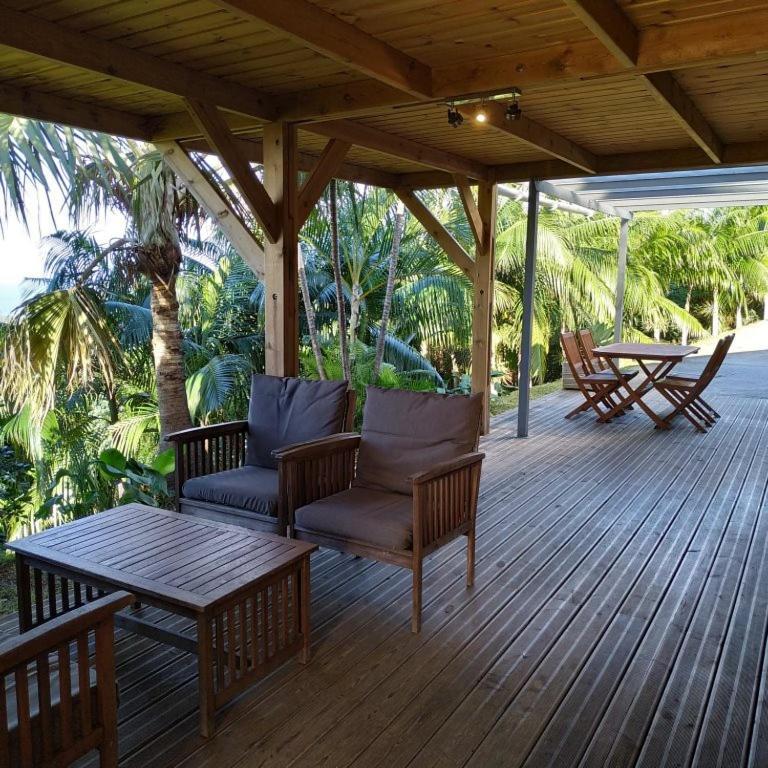 Lounge Des Hauts, 3 Maisons A L'Etang-Sale Avec Vue Sur L'Ocean Indien Et La Foret Bagian luar foto