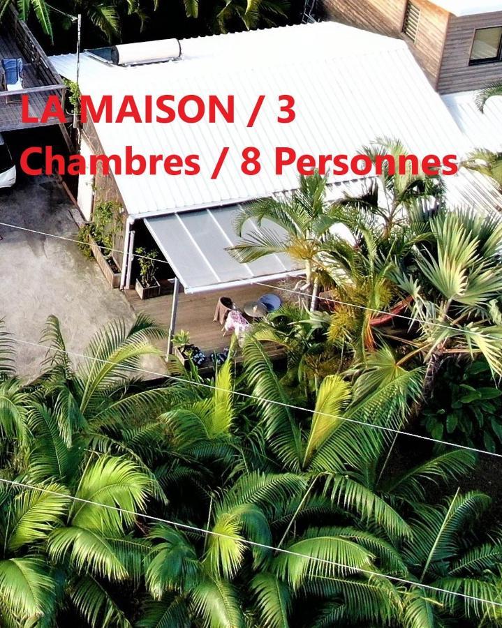 Lounge Des Hauts, 3 Maisons A L'Etang-Sale Avec Vue Sur L'Ocean Indien Et La Foret Bagian luar foto